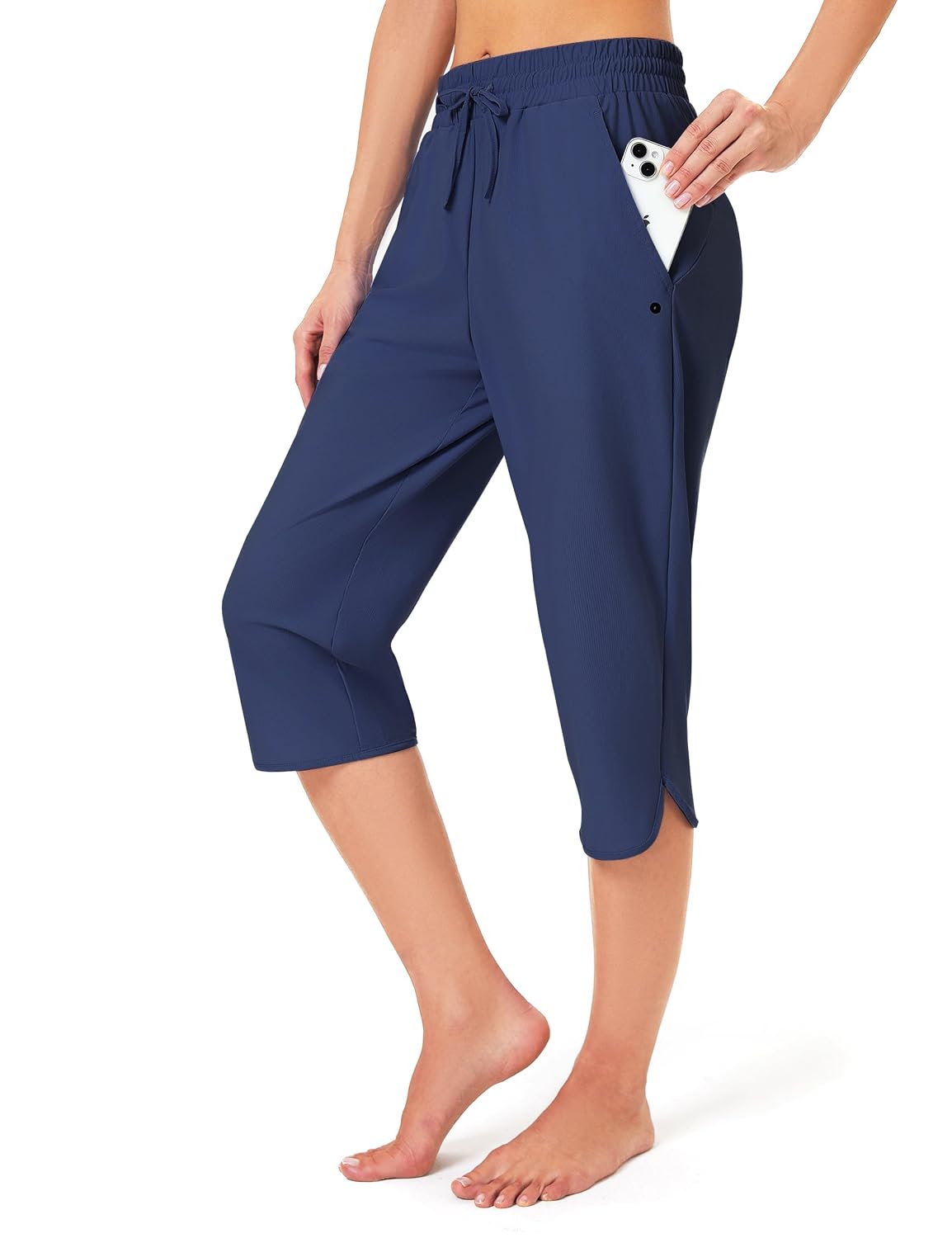 FitsT4 Sports Women's Swim Capris Pants 18" Quick Dry UPF 50+ Beach Modest Swimsuits Bottoms with Mesh Pockets - Review, Price and Buying Guide