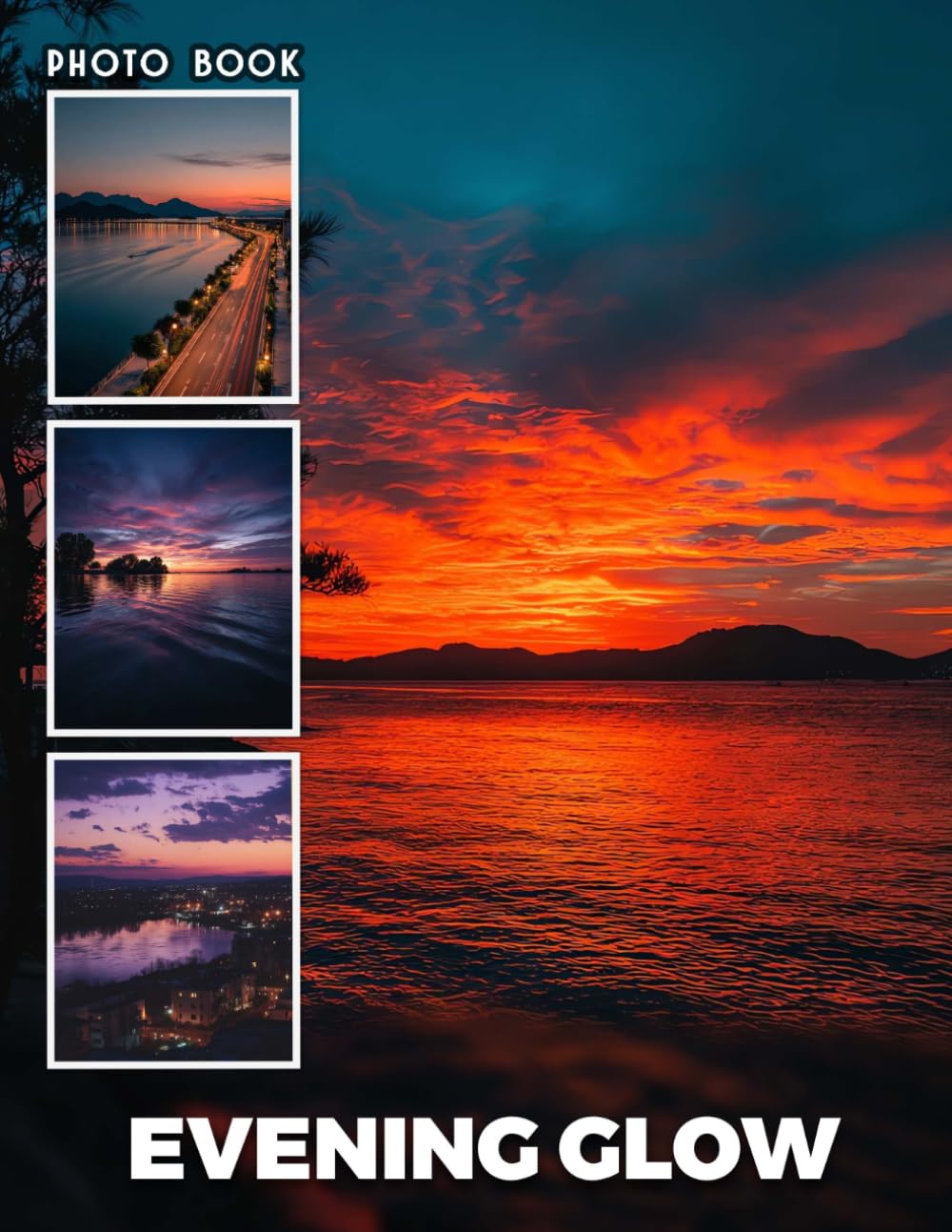 Evening Glow Photobook: Capture the magic of twilight with stunning photography showcasing the beauty of dusk and vibrant night skies