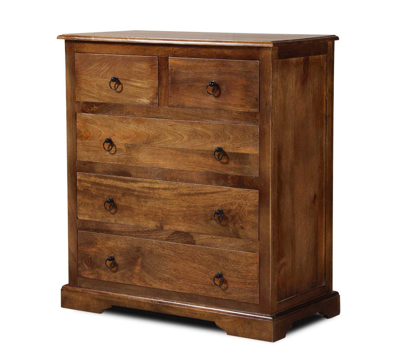 Porash Furniture Wooden Chest of Drawers Rack | Chester Drawer Cabinets | Sideboards for Living Room Study Room Drawing Room (Honey Finish) | 1 Year Warranty-image-45