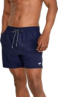 Men's Swim Trunk Knee Length Volley Comfort Liner Solid
