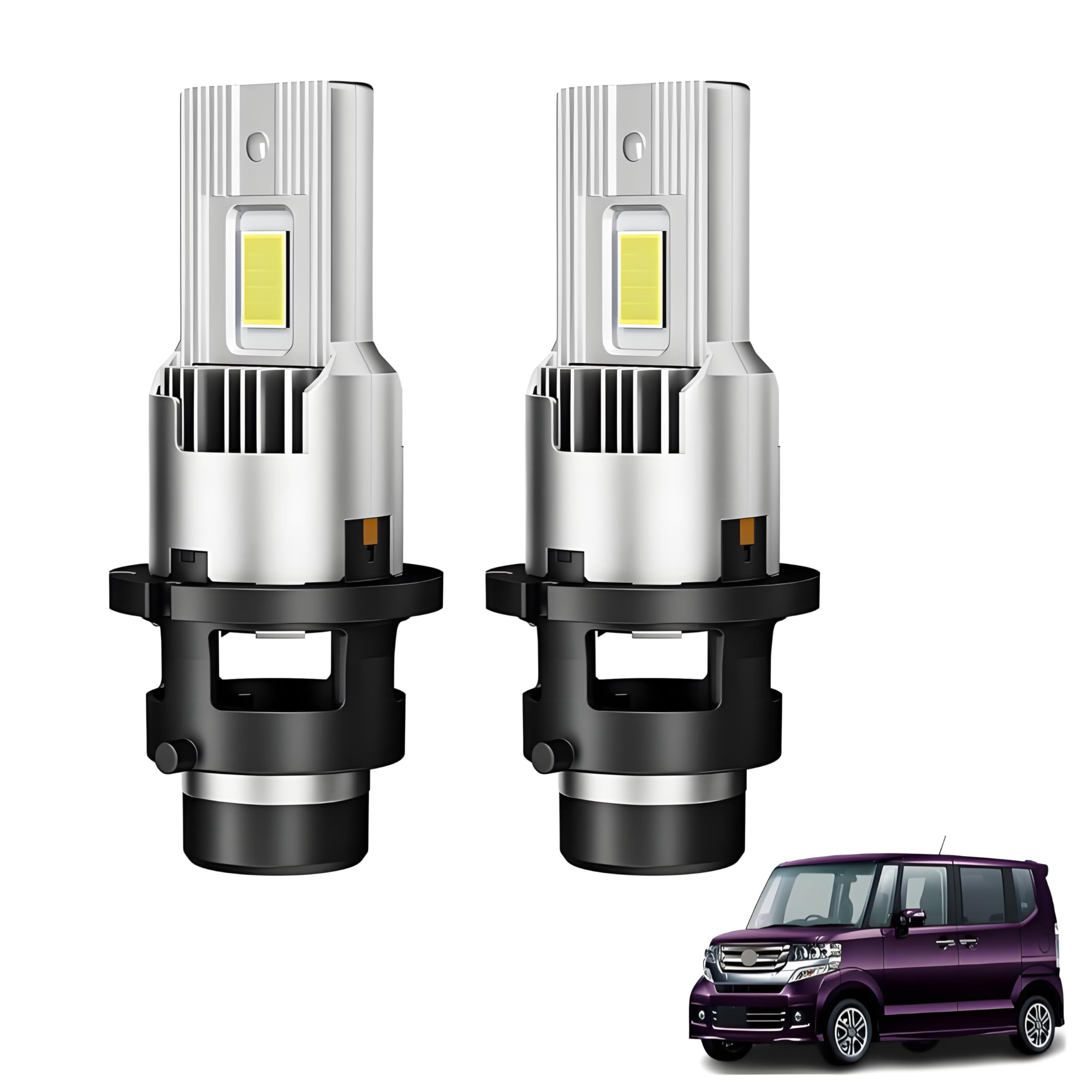 Amazon | D2S D2R 車用 LED ヘッドライト 24000LM ハイビーム