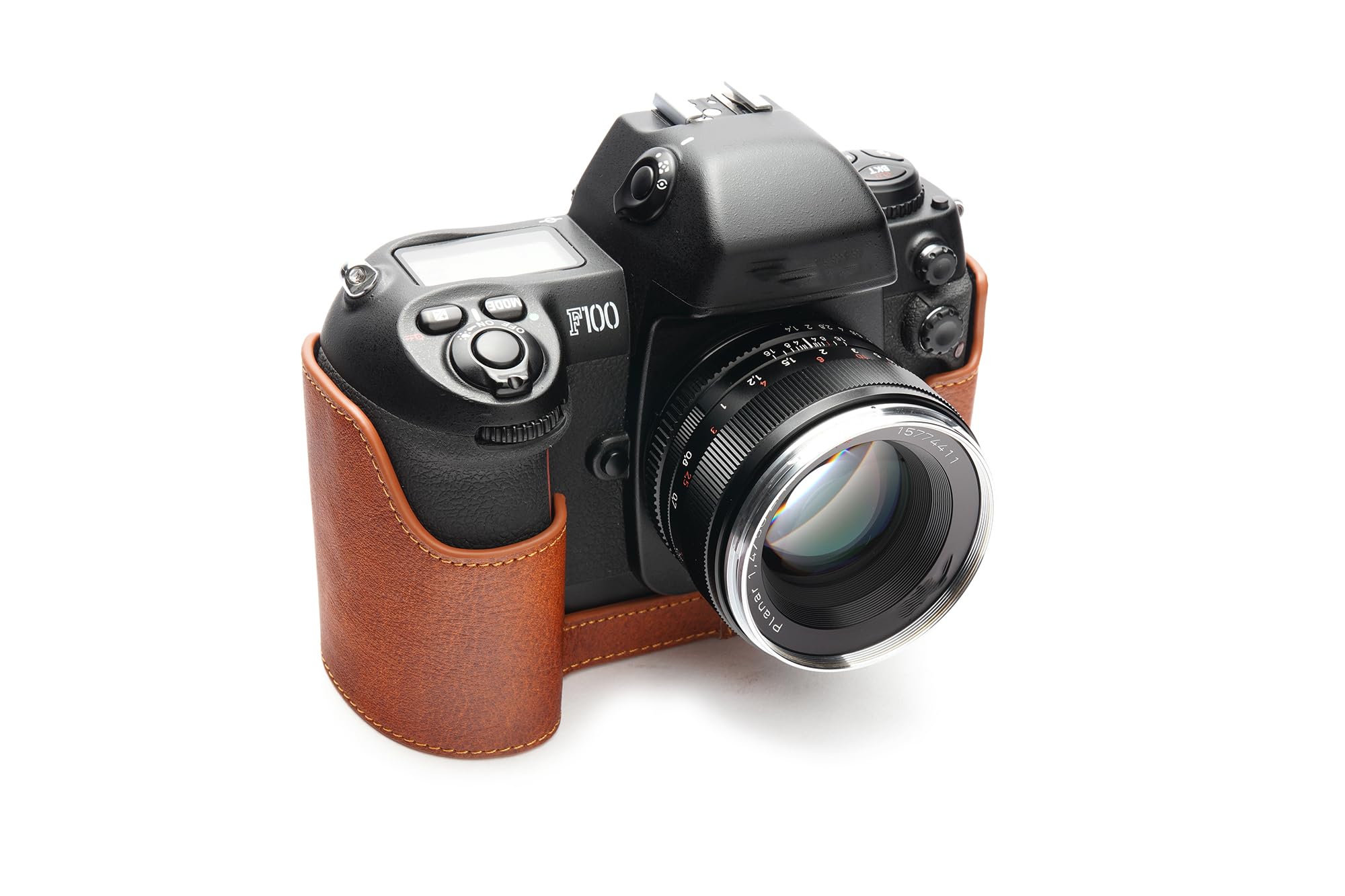 Amazon | TP Original Nikon F100 専用 ブルタイプ 本革 ボディケース