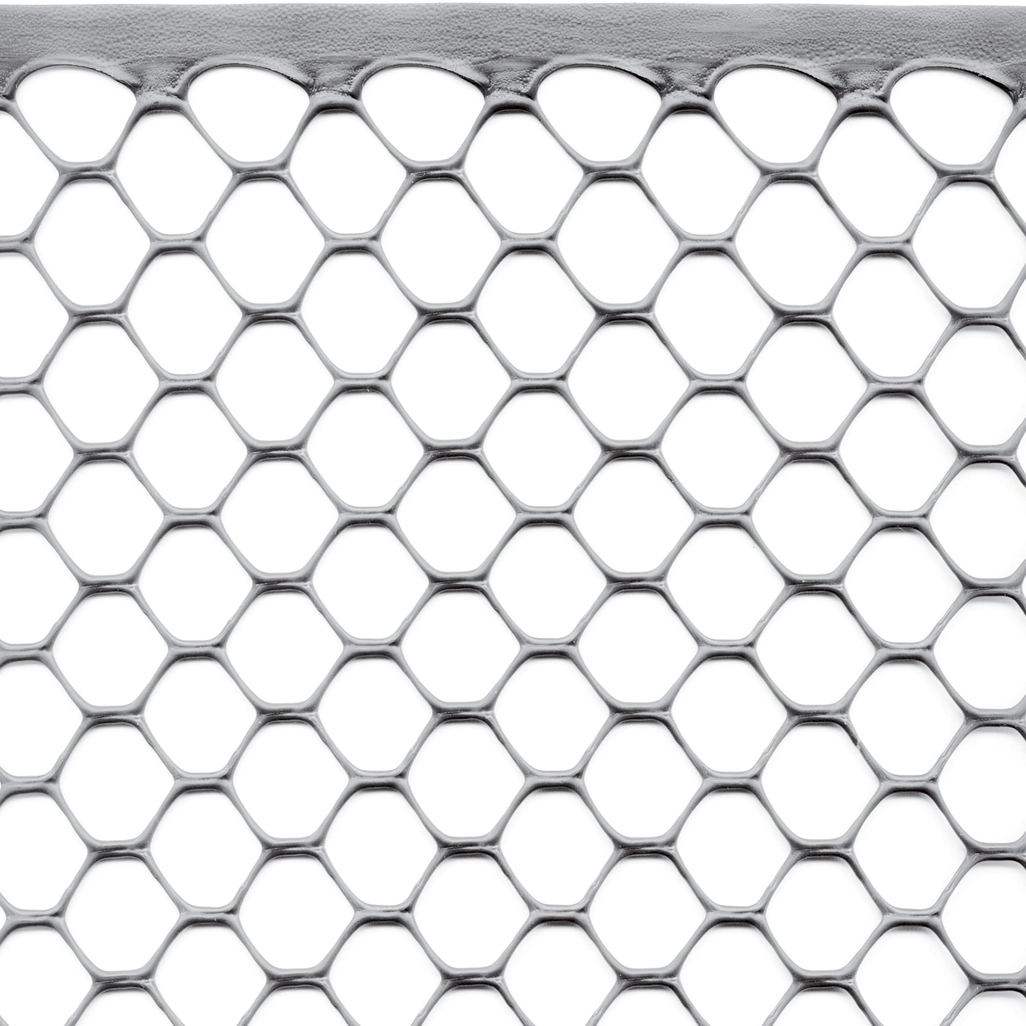 TENAX Malla de Plástico Exagon 1,00x3 m Plata, Malla Hexagonal de Protección para Balcones, Terrazas, Portones y Vallas