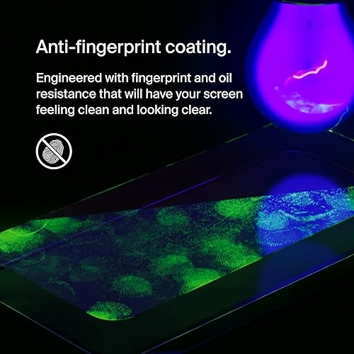 Miniatura 5 de Belkin ScreenForce UltraGlass Protector de pantalla con filtro de luz azul para iPhone 14 Pro, resistente a los arañazos, protección contra impactos