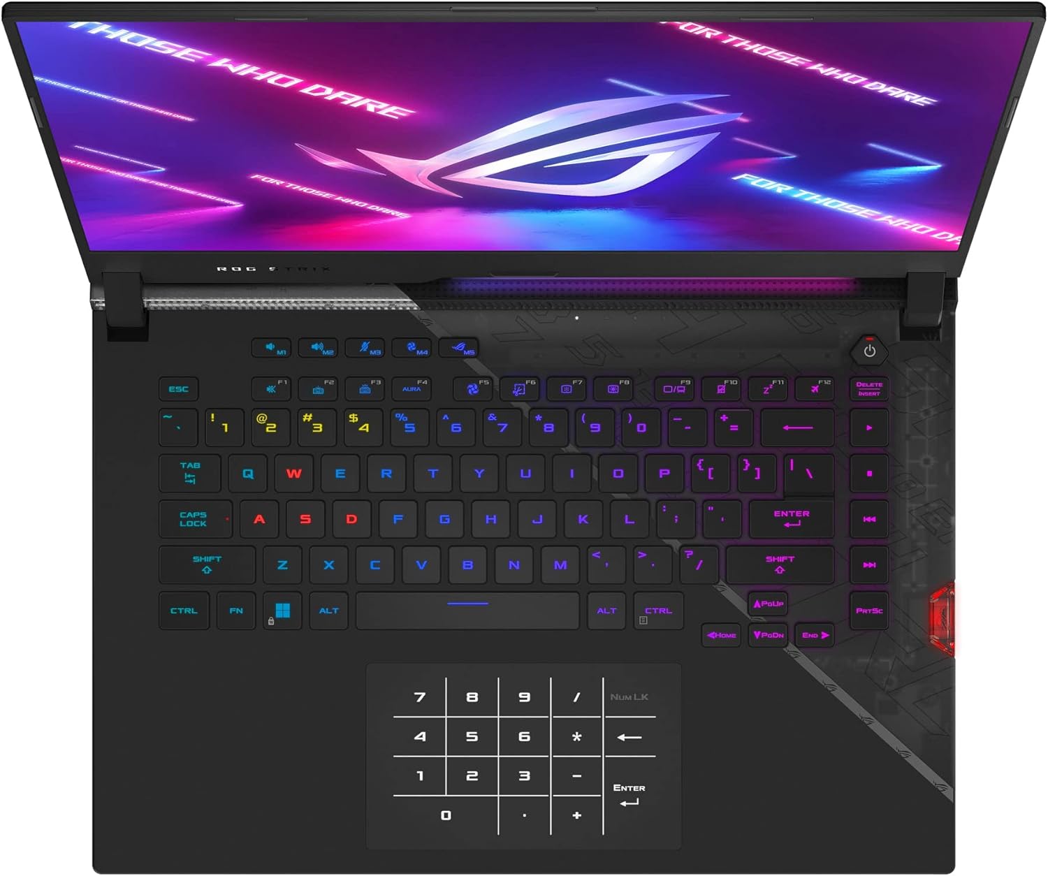 ASUS ROG Strix Scar 15 Gaming  Entertainment Laptop (Intel i9-12900H 14-Core, 64GB DDR5 4800MHz RAM, 2x8TB PCIe SSD RAID 0 (16TB), GeForce RTX 3080 Ti, 15.6 240 Hz Win 11 Pro) with DV4K Dock
