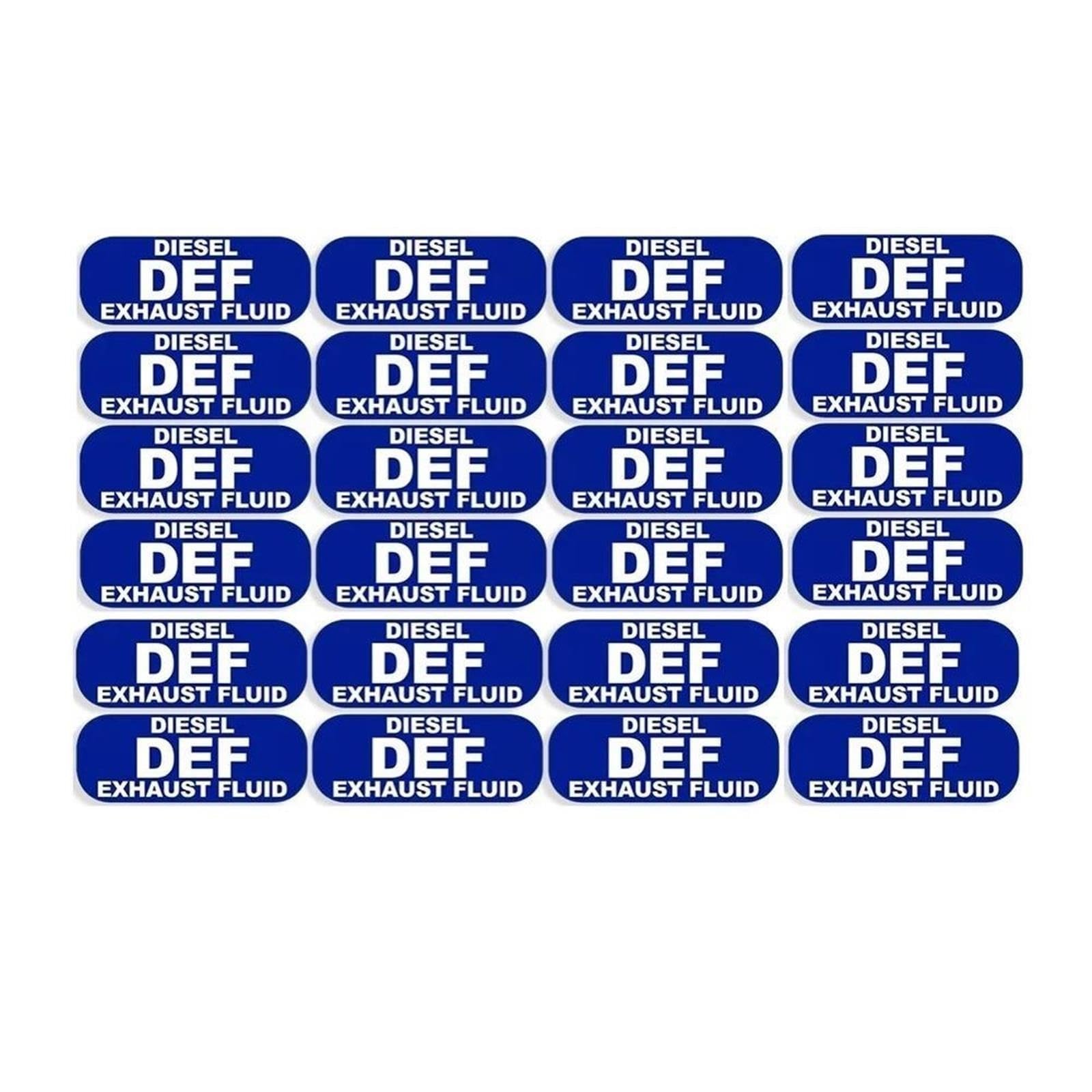 24 pièces diesels DEF 1'' x 2"