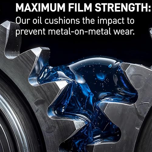 Miniatura 6 de Tri-Ex2 75W-140 - Aceite sintético para engranajes, API GL-5MT-1, tecnología cerámica patentada, jarra de 1 galón (1 galón, 75W-140)