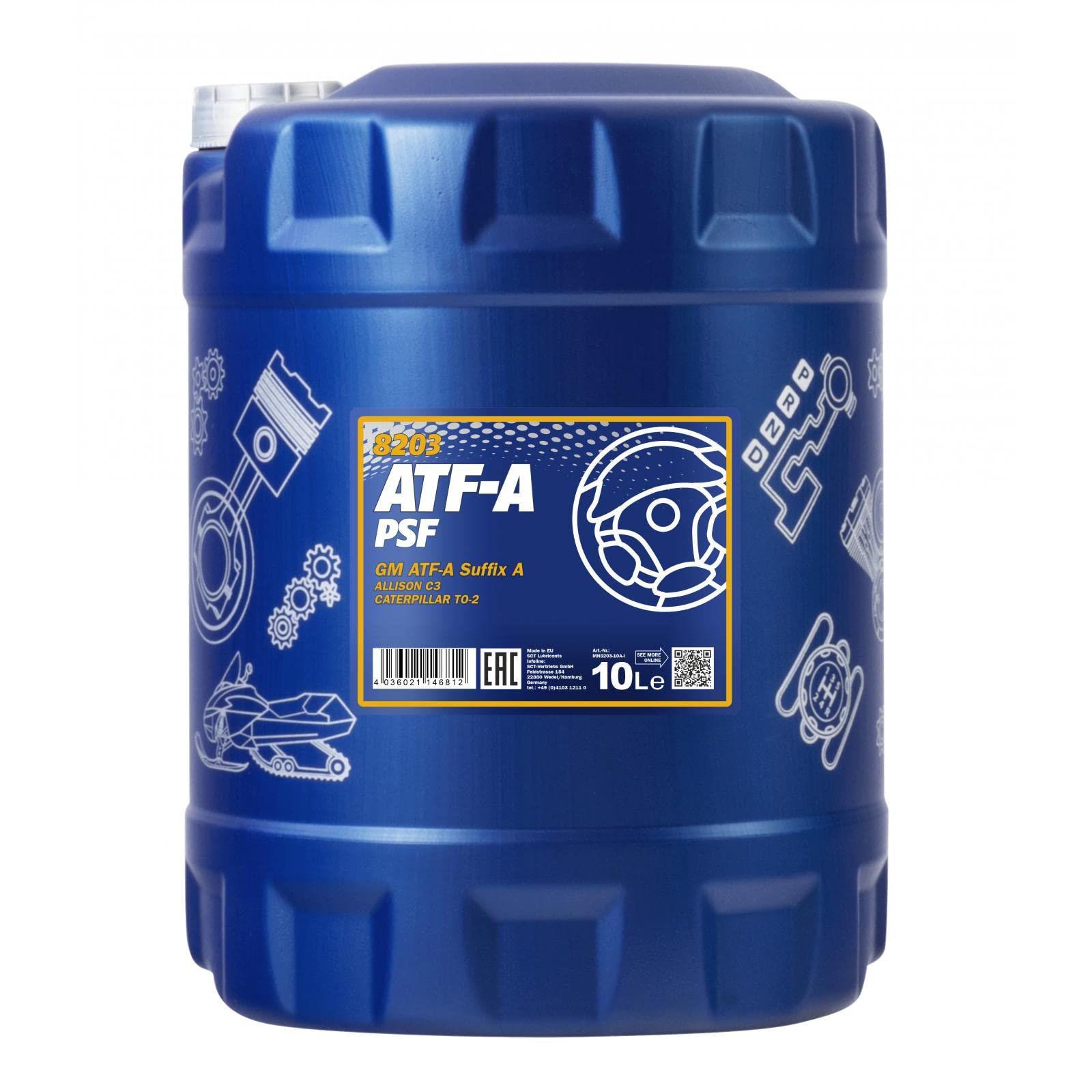 MANNOL ATF-a Automatic Fluid, 1 Litri