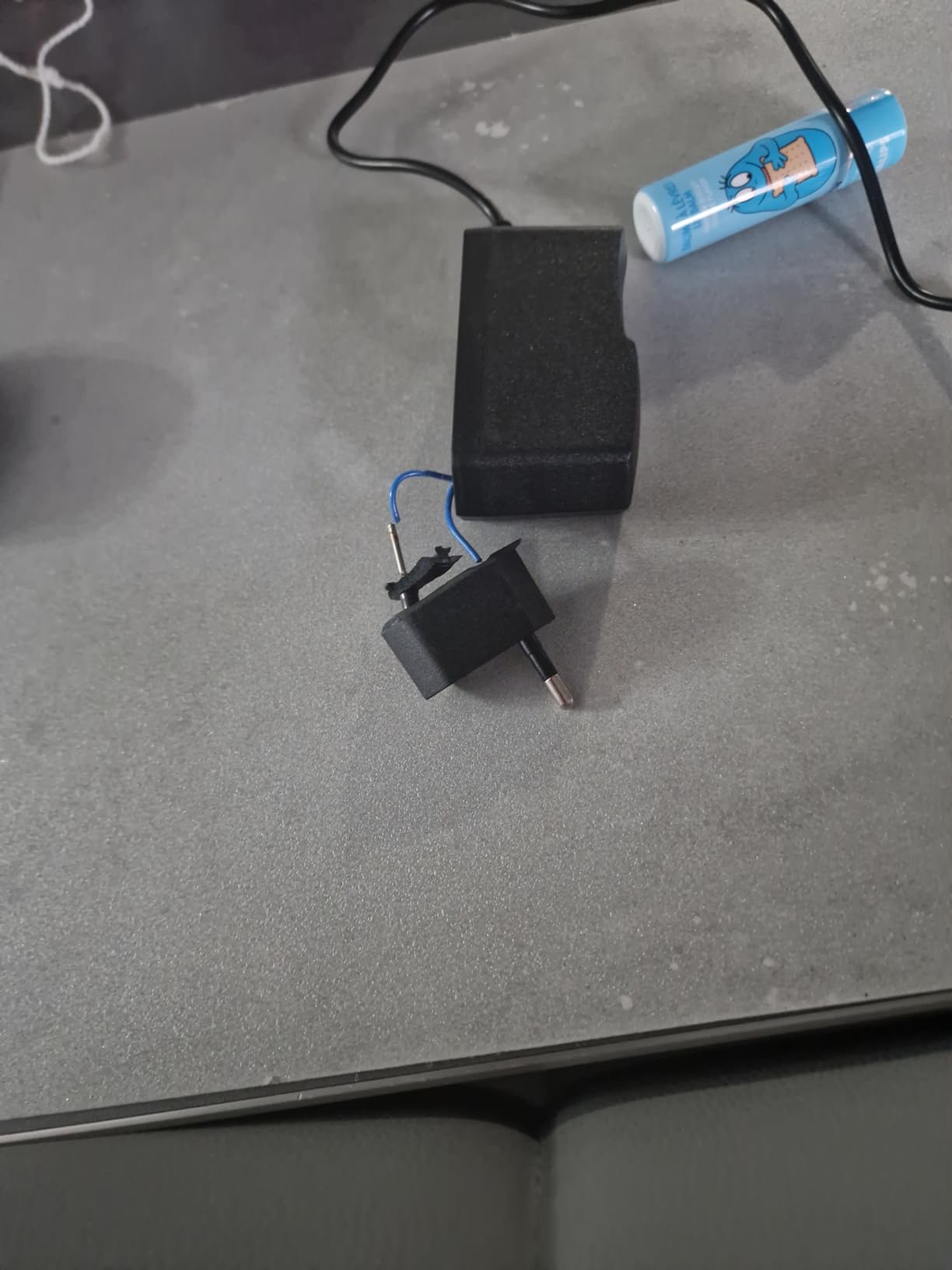 Tableau D'affichage LED Effaçable - Panneau Menu Lumineux 60x80 Cm - Noir - Alimenté Sur Secteur - Neuf