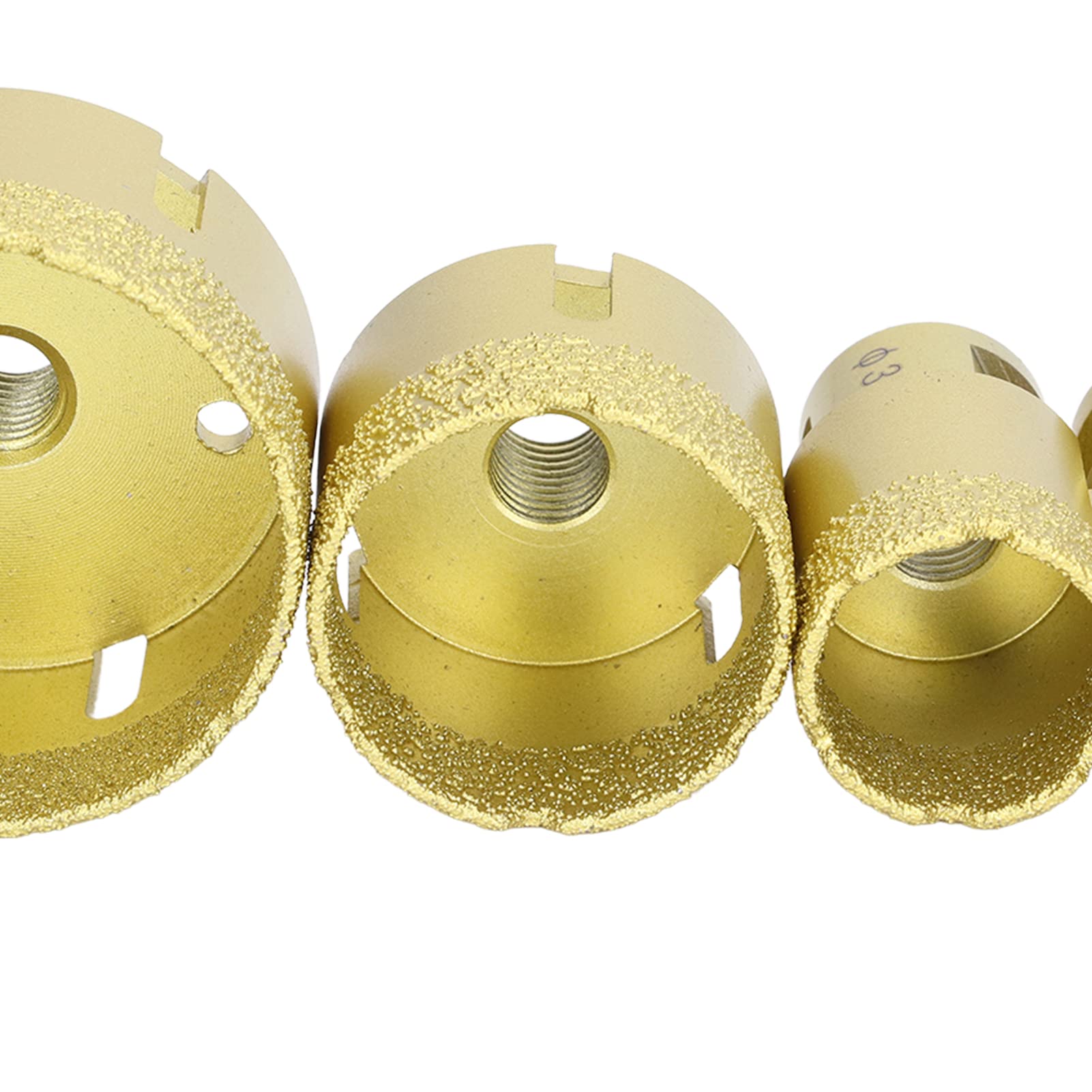 Zestaw diamentowych otwornic Mavaol Wiertła lutowane rdzeniowe 25 35 50 68 mm M14 do szklanego granitu ceramicznego