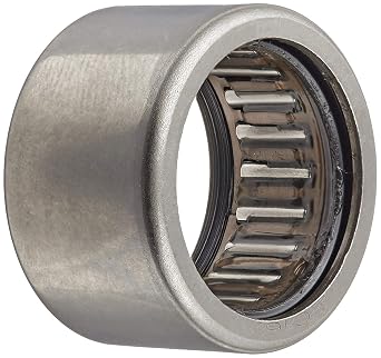 Koyo HK2520.2RS Needle Roller Bearing, Caged Drawn Cup, Outer Ring and Roller, Steel Cage, Open End, Double Sealed, Metric, 25mm ID, 32mm OD, 20mm Width