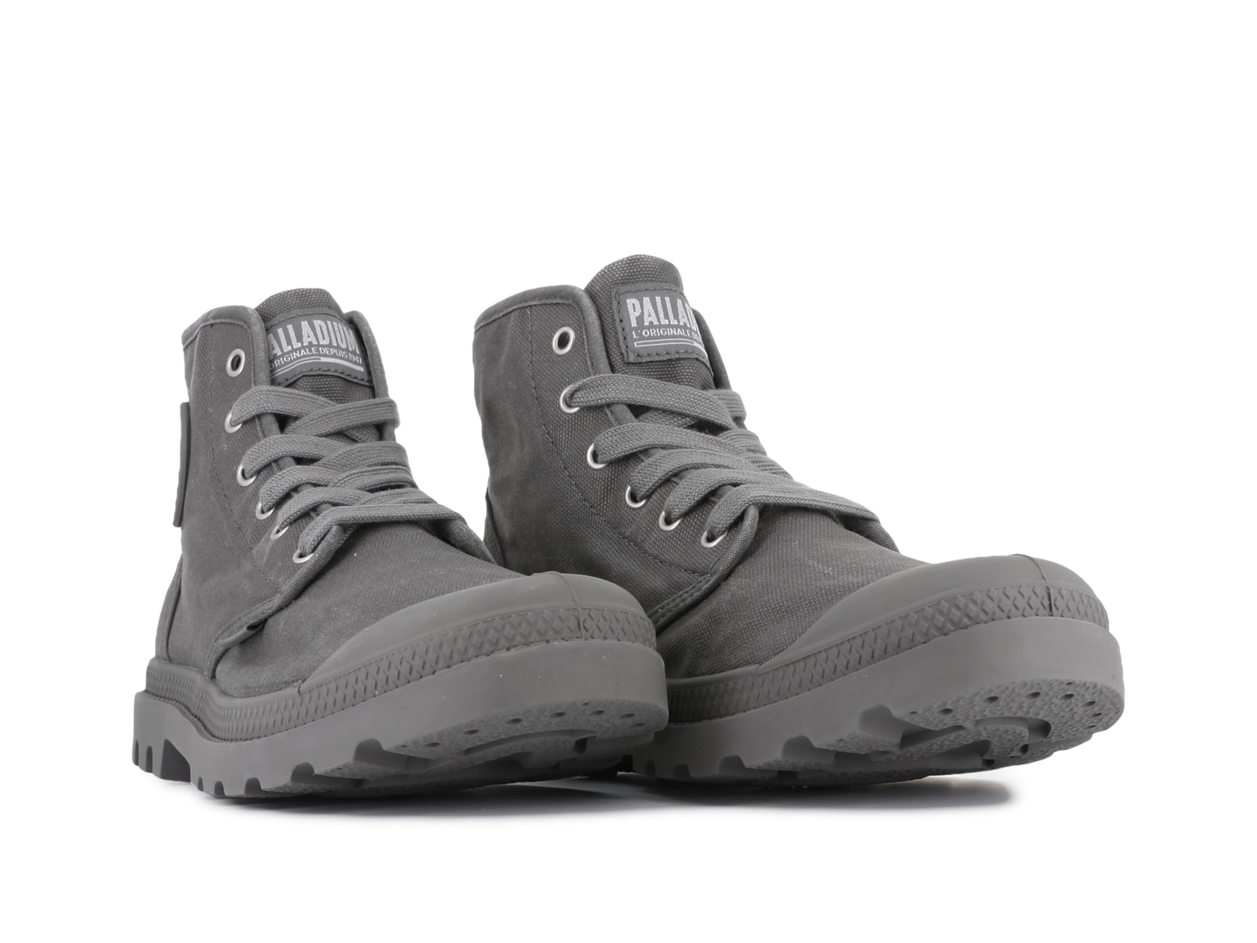 Palladium Pampa Hi, Stivaletto Uomo, Grigio, 44 EU
