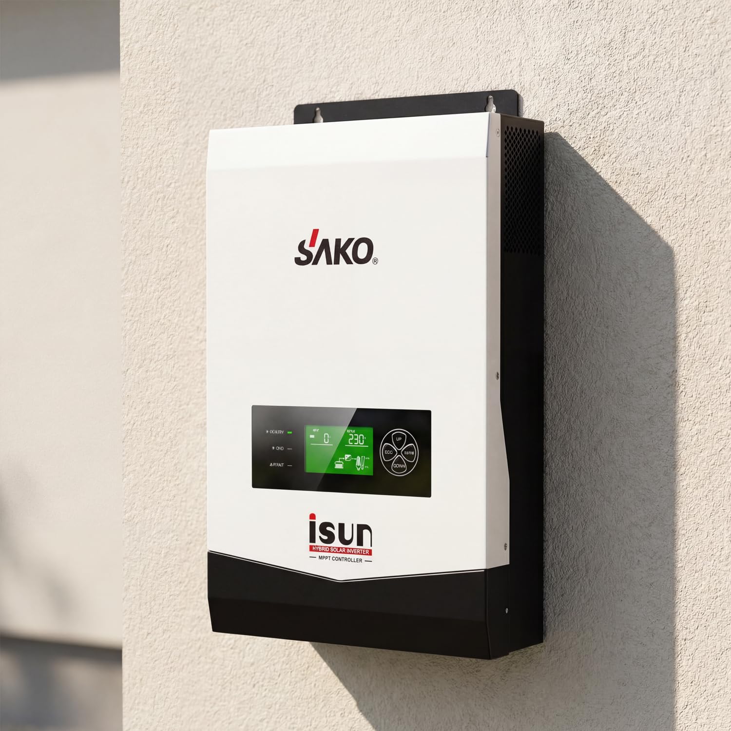 SAKO I-SUN 1KVA-3KVA Off Grid Pure Sine Wave Solar Inverter With MPPT Solar Controller,For RV,Home Use (I-SUN 1K 12V)