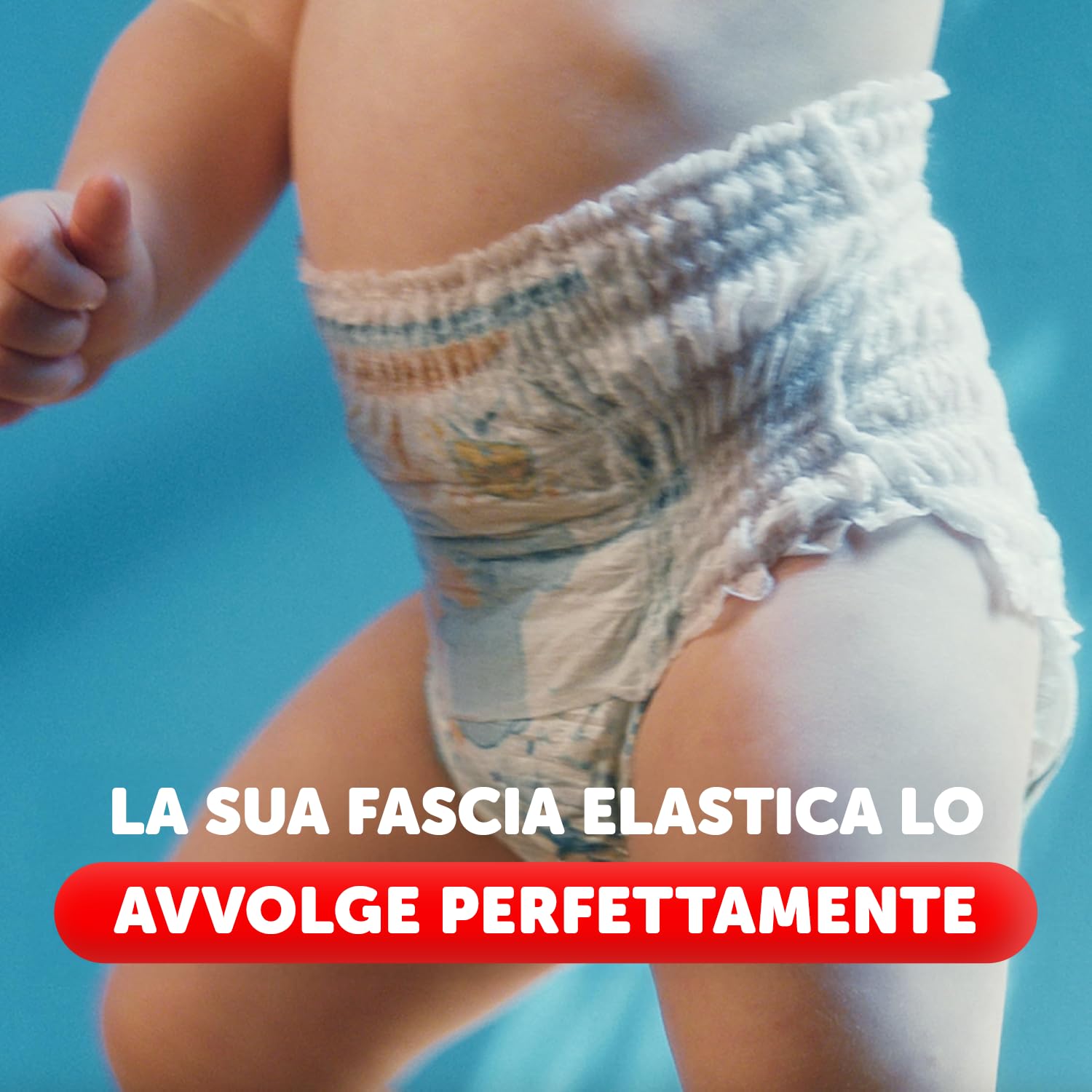 Pampers Baby Dry Majtki Maxi + 500 punktów Dodatkowe przytulanie, rozmiar 4 (8-15 kg), 138 pieluch (rozmiar zapasowy)
