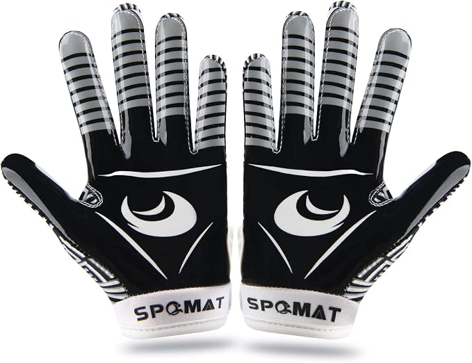 Guantes de fútbol juveniles con agarre de silicona talla M/L miniatura 2