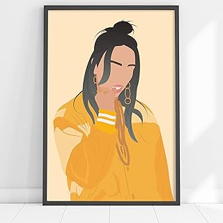 Billie Eilish Poster - Minimalist Art Print