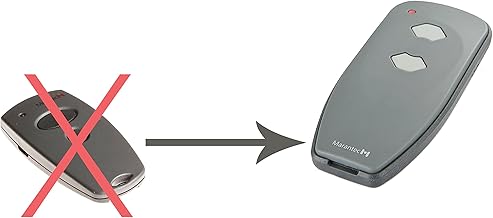 Marantec Digital 382 Mini Handheld Transmitter 433 MHz * Digital Successor 302 * - Remote Control Radio Transmitter 122421