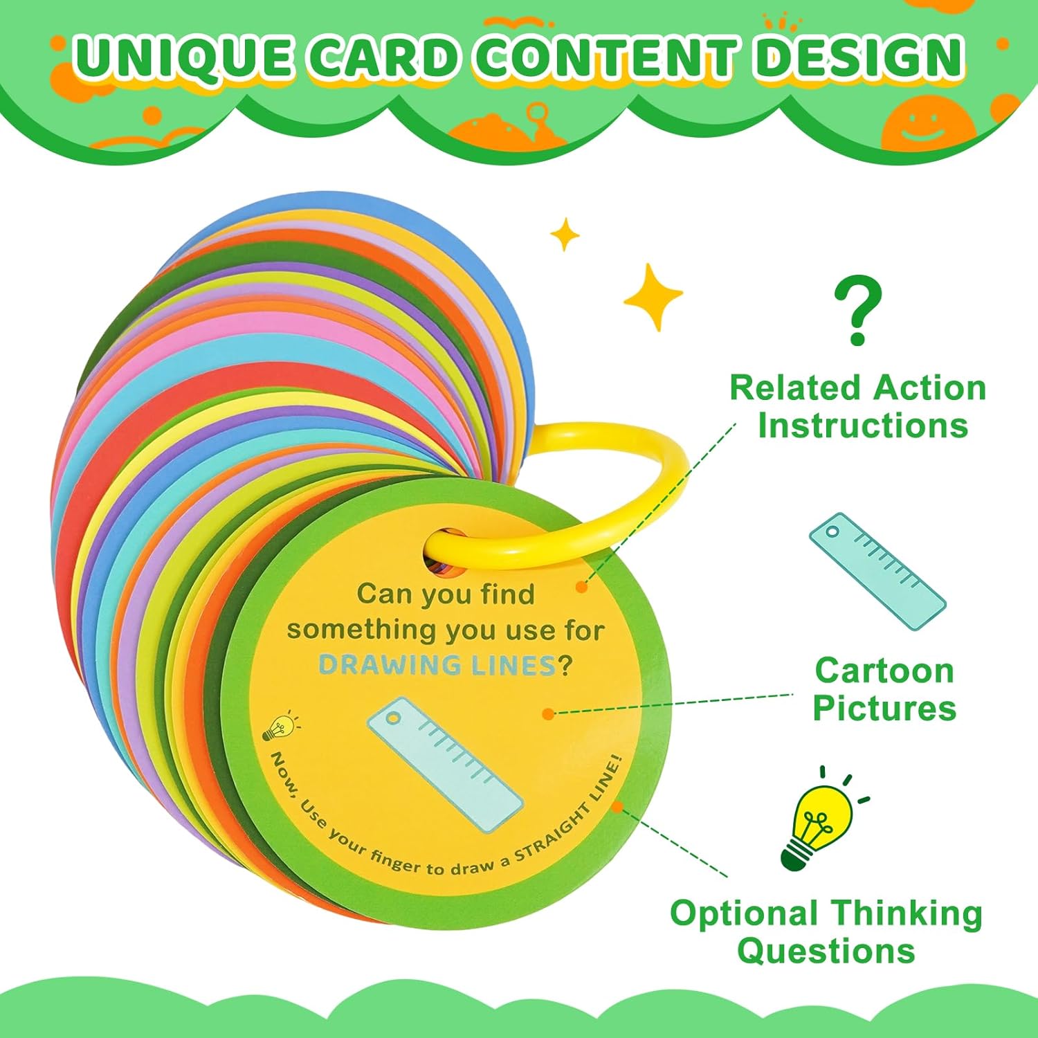 PUREFLY Indoor Scavenger Hunt Cards for Toddlers 26 pcs, Christmas Stocking Stuffers, Birthday Gifts for 3 5 Year Old Kids, Learning Games for Boys and Girls Ages 3-5