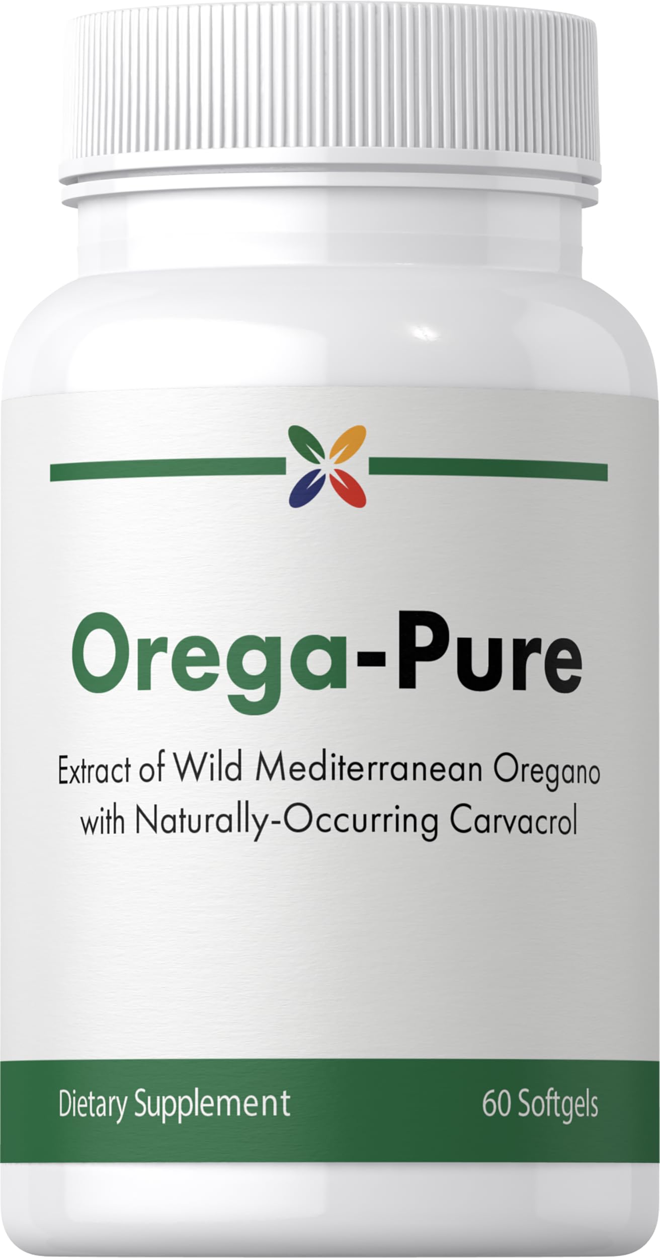 Stop Aging Now - Oil of Oregano Softgels - Organic Wild Mediterranean Oregano Extract Supplement - 60 Count