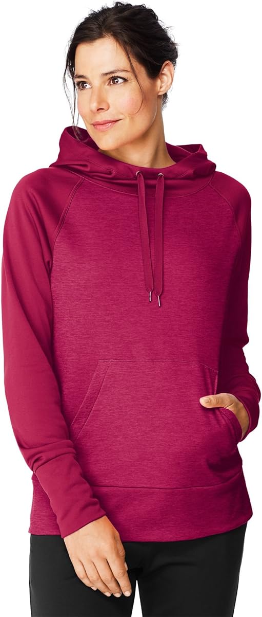Sudadera con capucha Hanes Sport Performance Fleece mujer