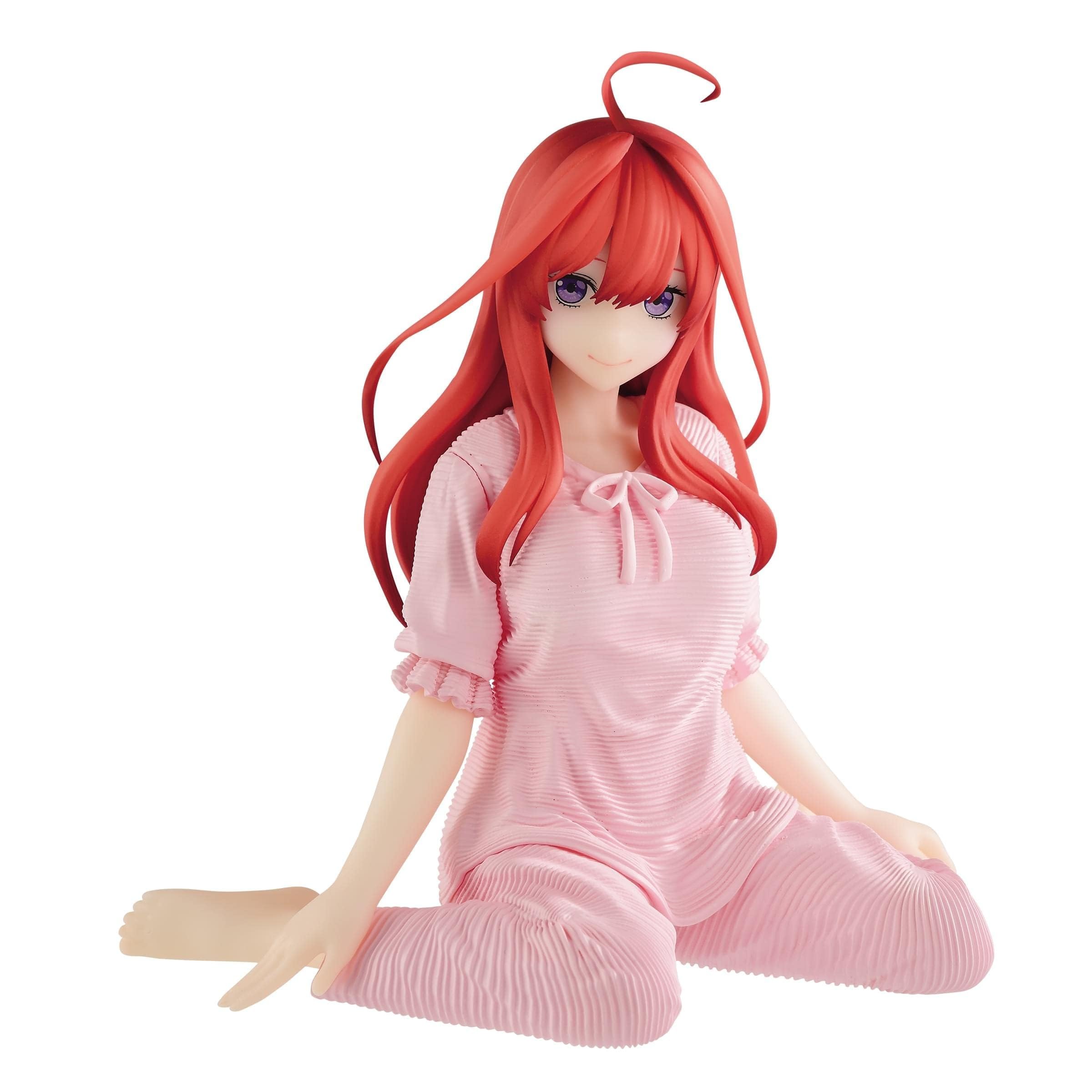 DECOR SPIRIT The Quintessential Quintuplets - Itsuki Nakana Sitting Action Figure for Home Table - Desk & Car Deskboard Decor | 11cm Itsuki Nakano Figure Gift for Kids, Family & Friends (Itsuki)-image-43