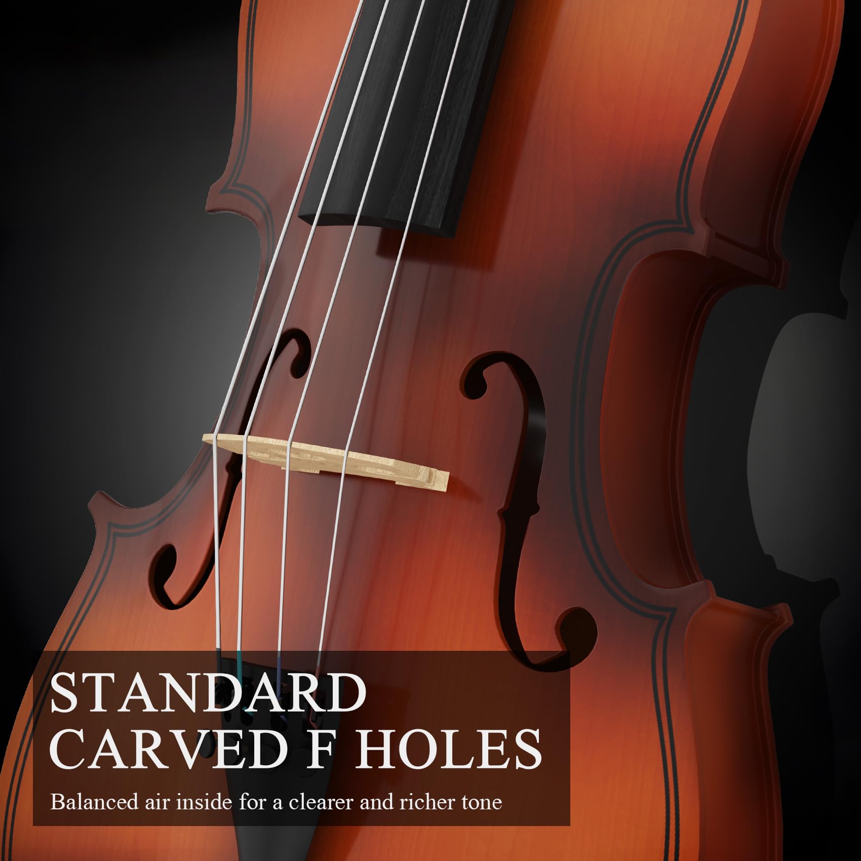 Snapklik.com : EPOFIT 16 Inch Acoustic Viola Kit For Adults,Students ...