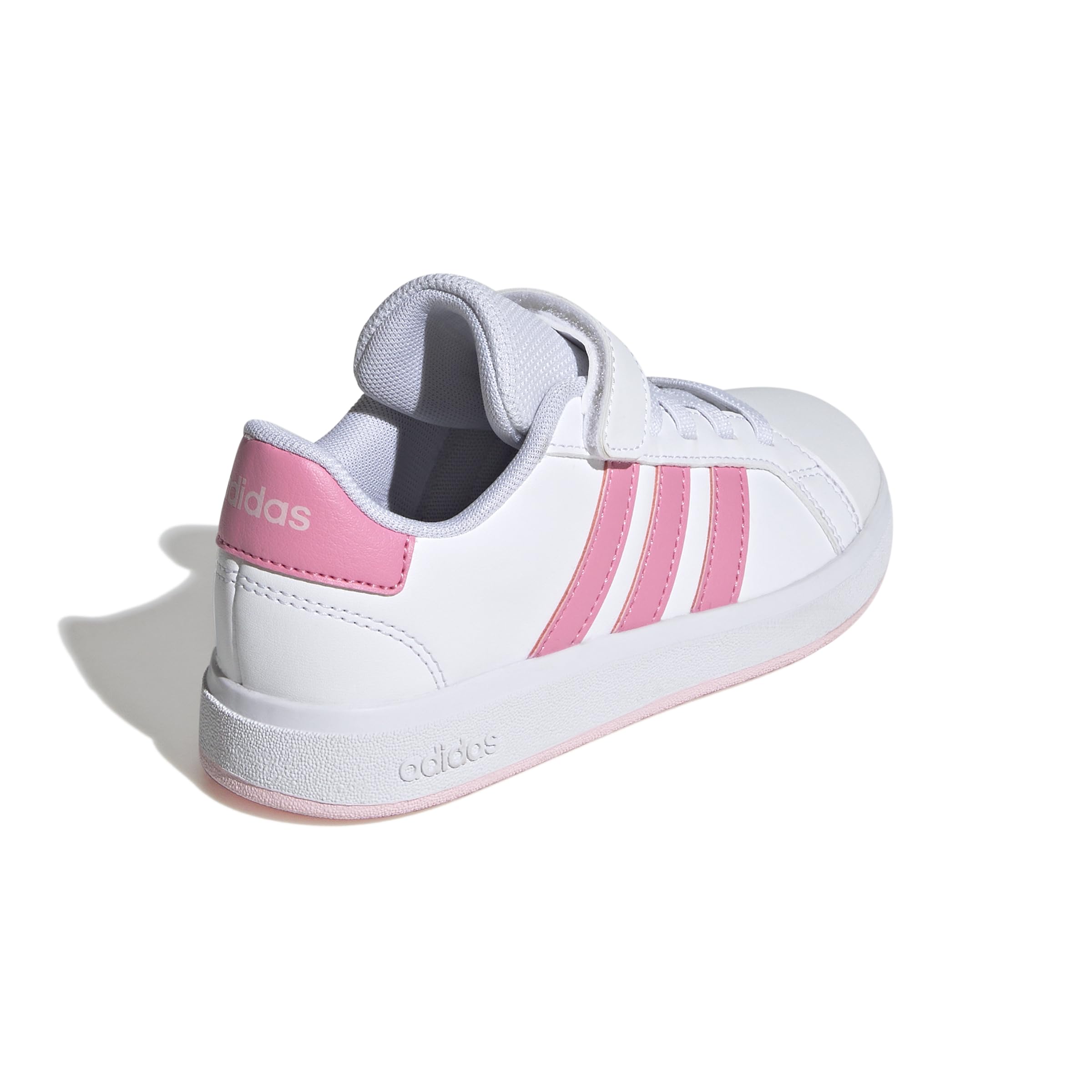 Adidas Unisex - Bambini Grand Court 2.0 Shoes Children, Cloud White/Bliss Pink/Clear Pink, 34 EU