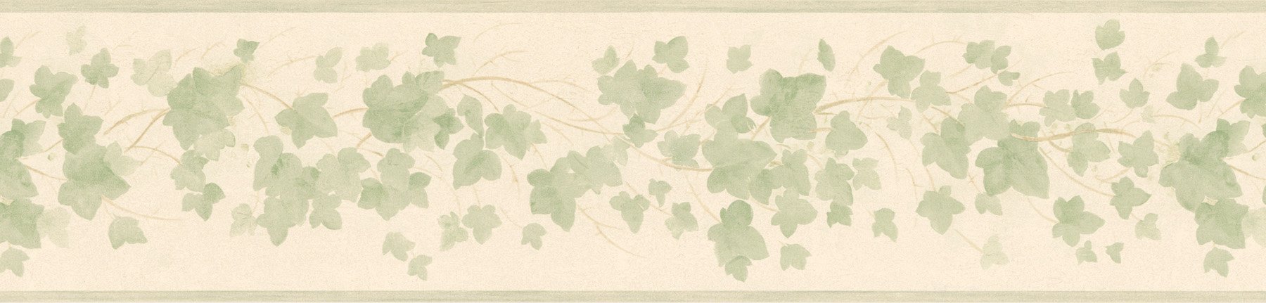 Brewster Home Fashions418B317 Borders and More Playful Ivy Wall Border, 5.25-Inch by 180-Inch, Gold