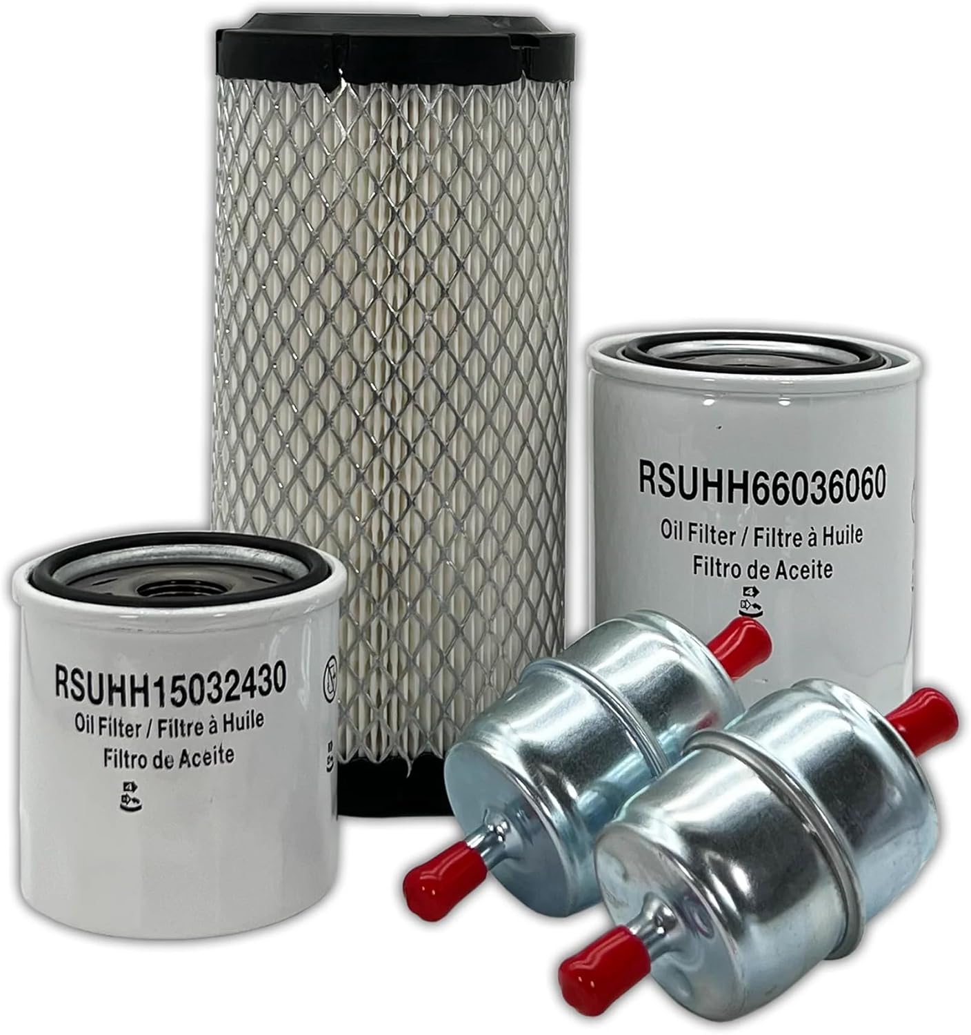 HERO Maintenance Filter Kit For Kubota BX1870 Tractor Filters Compatible With OEM K258182310 HH15032430 HHK2036990 1258143012