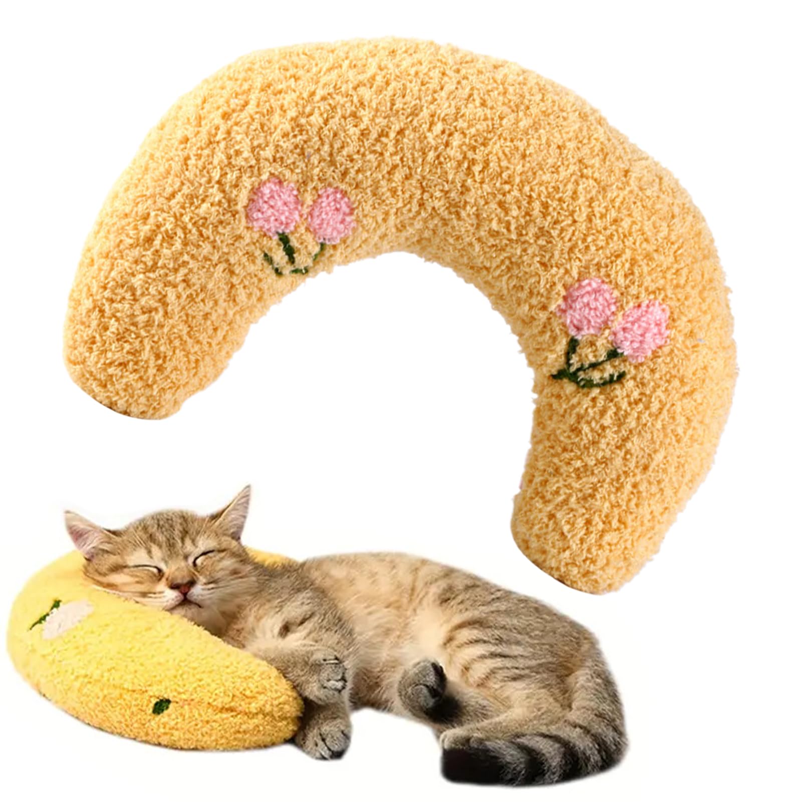 Pixaro Pillow for Cats Catnip Toys for Cats,Pet Pillow Catnip Plush Toy for Cat Presents for Relief Sleeping Resting, Playing