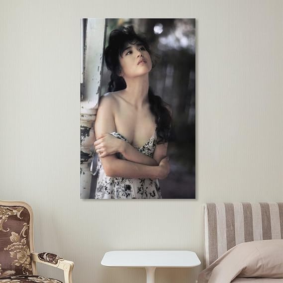 松坂慶子女優の美しいセクシーなポスター 3 ホーム装飾 パネル 壁アート 現代壁掛け 絵画 版画 芸術作品 インテリア12x18inch30x45cm