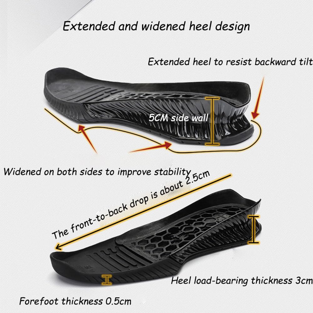 Zapatillas de Powerlifting para Entrenamientos Pesados,Zapatillas para Sentadillas para Hombre,Zapatillas de Halterofilia para Levantamiento de Potencia Culturismo,Trainer,Zapatos de Fitness,39-46 EU