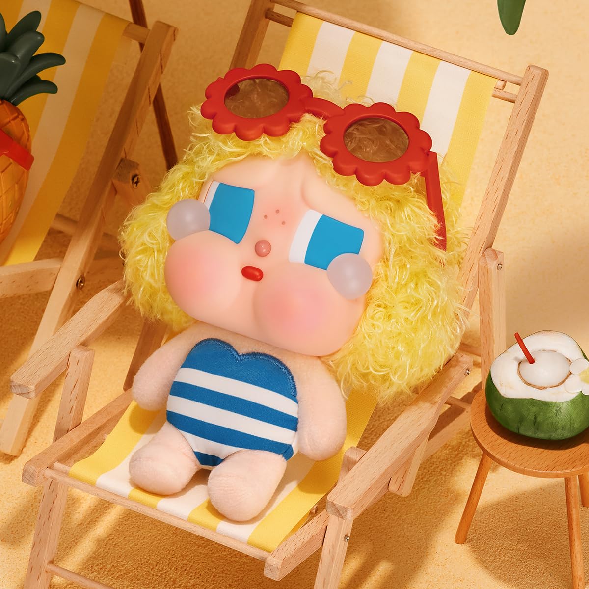 Amazon | 【POP MART 公式ストア】CRYBABY Vacation Mode On シリーズ 