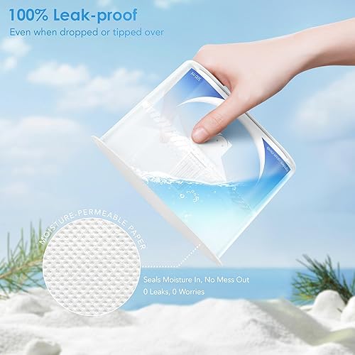 Miniatura 4 de Paquete de 6 absorbentes de humedad, deshumidificador de armario sin fragancia para baño, automóvil y sótano, cajas absorbentes de humedad