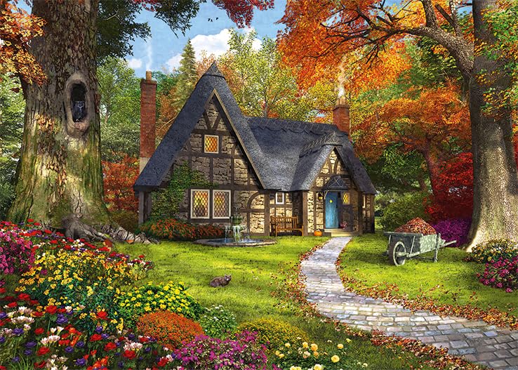 Falcon de Luxe The Woodland Cottage - 2X 1000 Teile – Ansicht 3