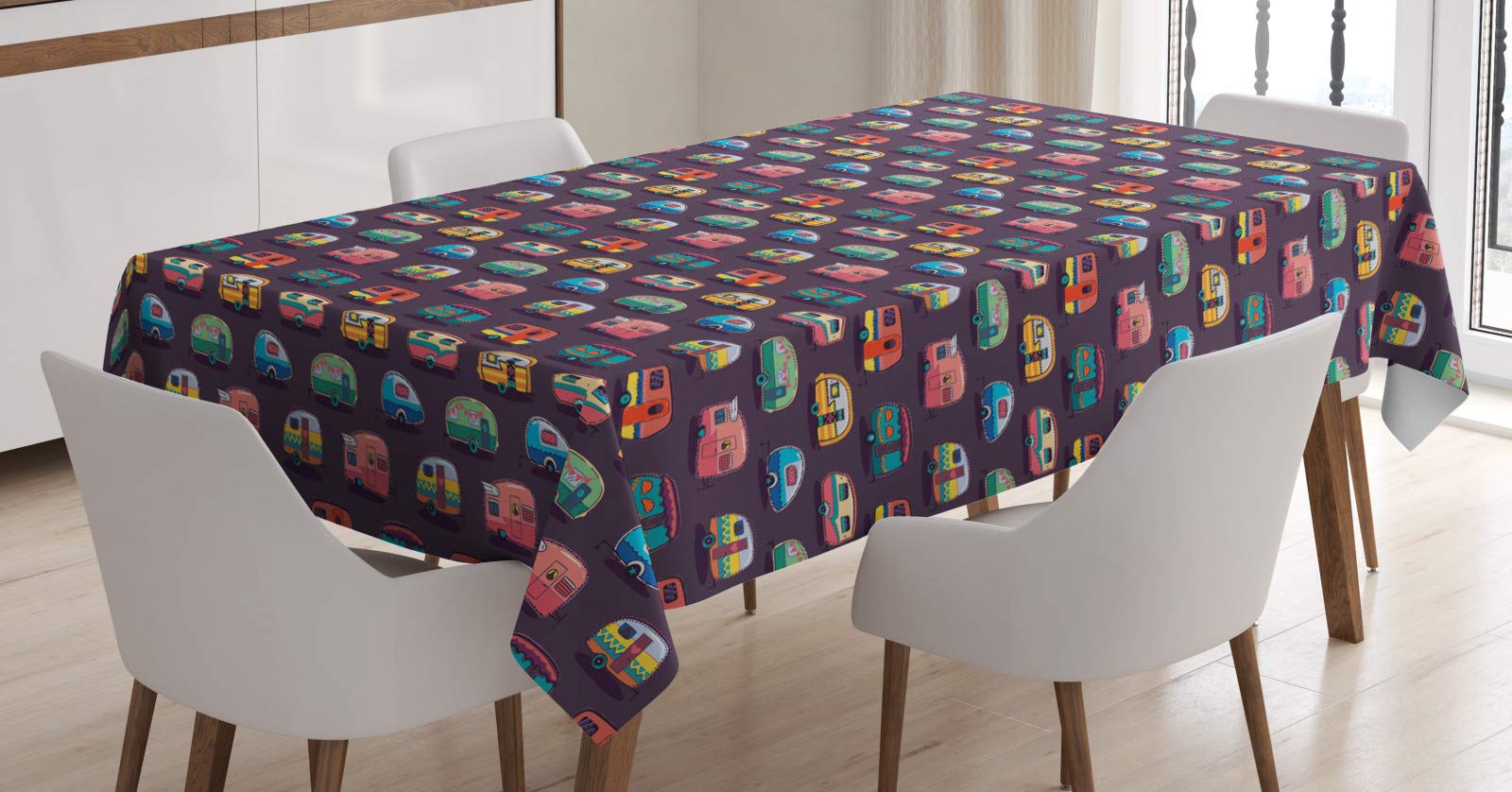 VESTIAMO CASA - Tovaglia Antimacchia Linea Summer 8 posti 140x240 cm – On Line Happy Casa Store