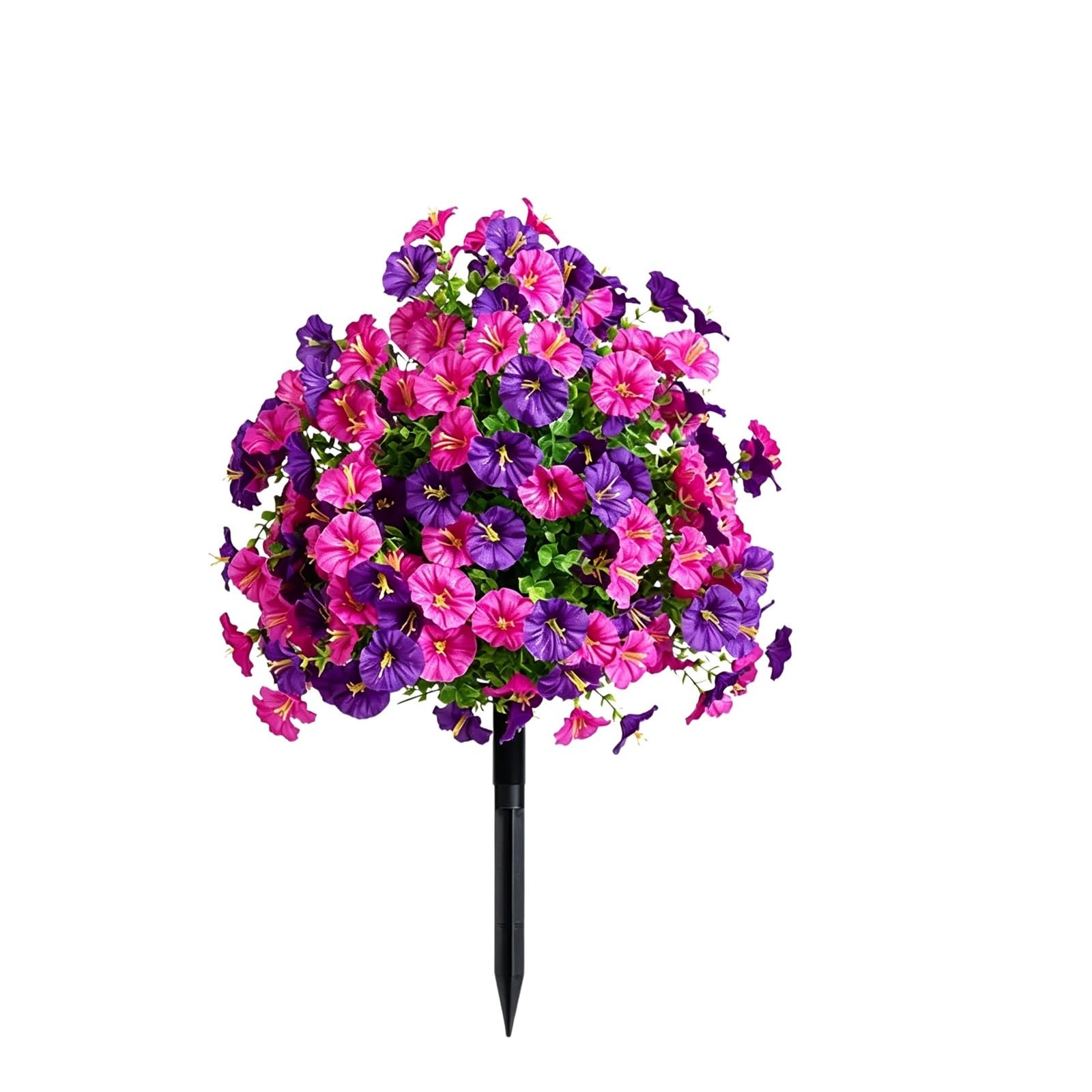 WBCDXCBB Morning Glory Planting In The Courtyard, Simulated Trumpet Flowers Decoration 1Pcs(Fourcolorswhiteyellowpurplelotus)