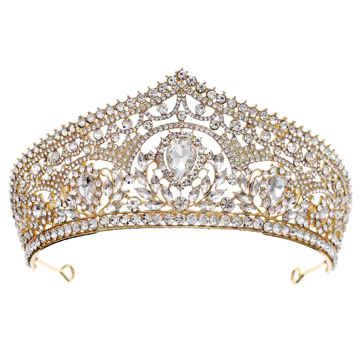 Diademi e corone da donna, diadema da sposa in cristallo per donne, corona reale, diadema principessa per sposa, compleanno, laurea