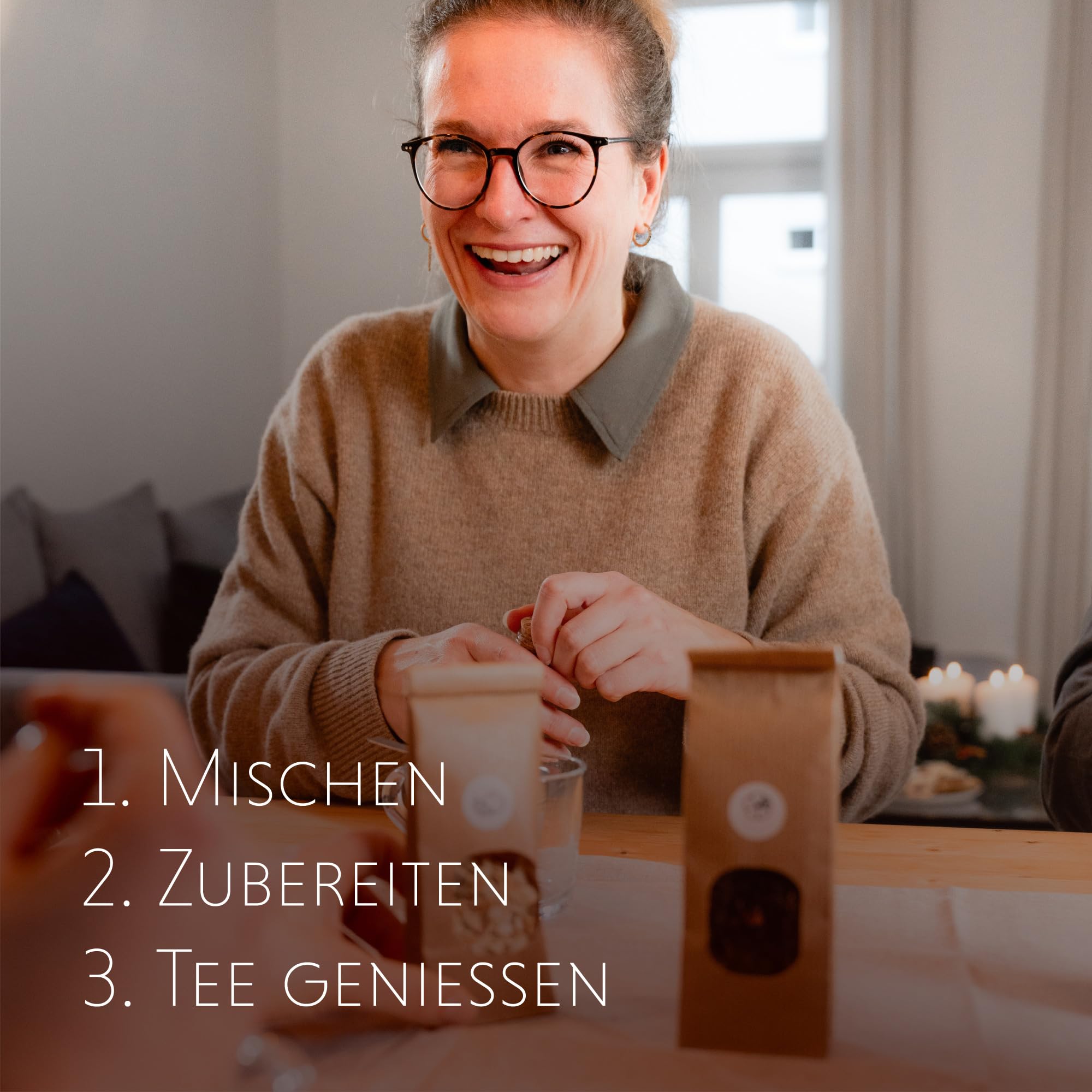 Tee Selber Mischen Set Geschenk mit Rooibostee - BIO Rooibos Tee Geschenkset mit 7 leckeren Tee-Sorten zum DIY Teemischung Selber Machen