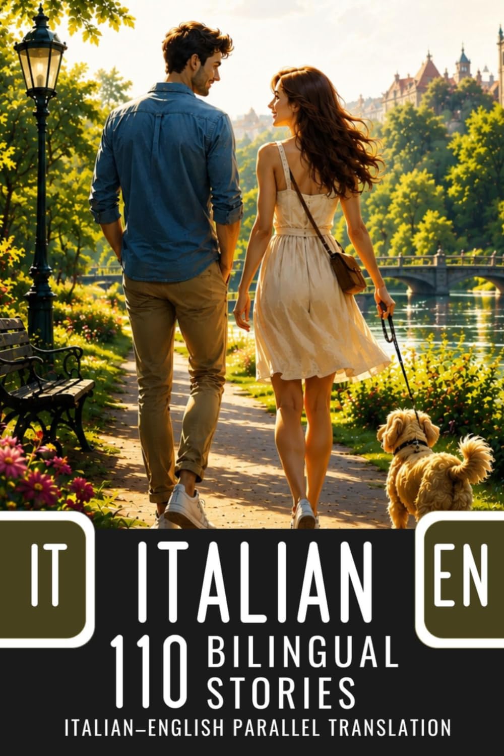 Italian for English Speakers: 110 Italian-English Parallel Stories: Bilingual Book with Italian-English Translation for Learning Italian A2–B1