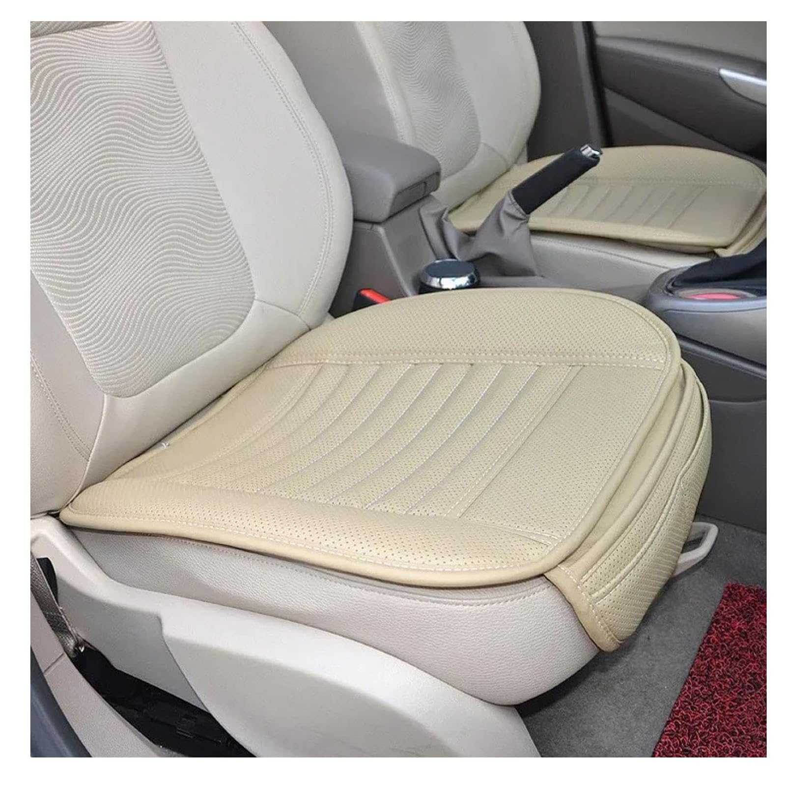 Coprisedili Auto Singoli, per Benz GLC SUV Glc 200 250 300 300e 350e 300de 2015-2023 Cuscino Sedile Coprisedile Pelle Traspirante Antiscivolo Protezione Tasca Portaoggetti,C