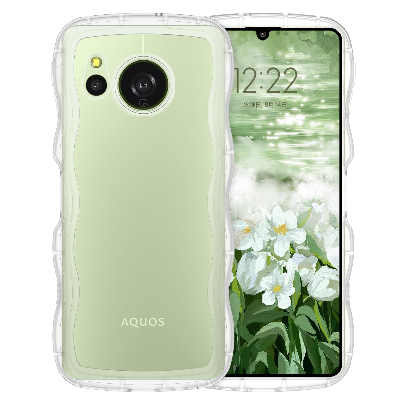 Amazon.co.jp: VENINGO AQUOS sense8 ケース SH-54D SHG11 カバー
