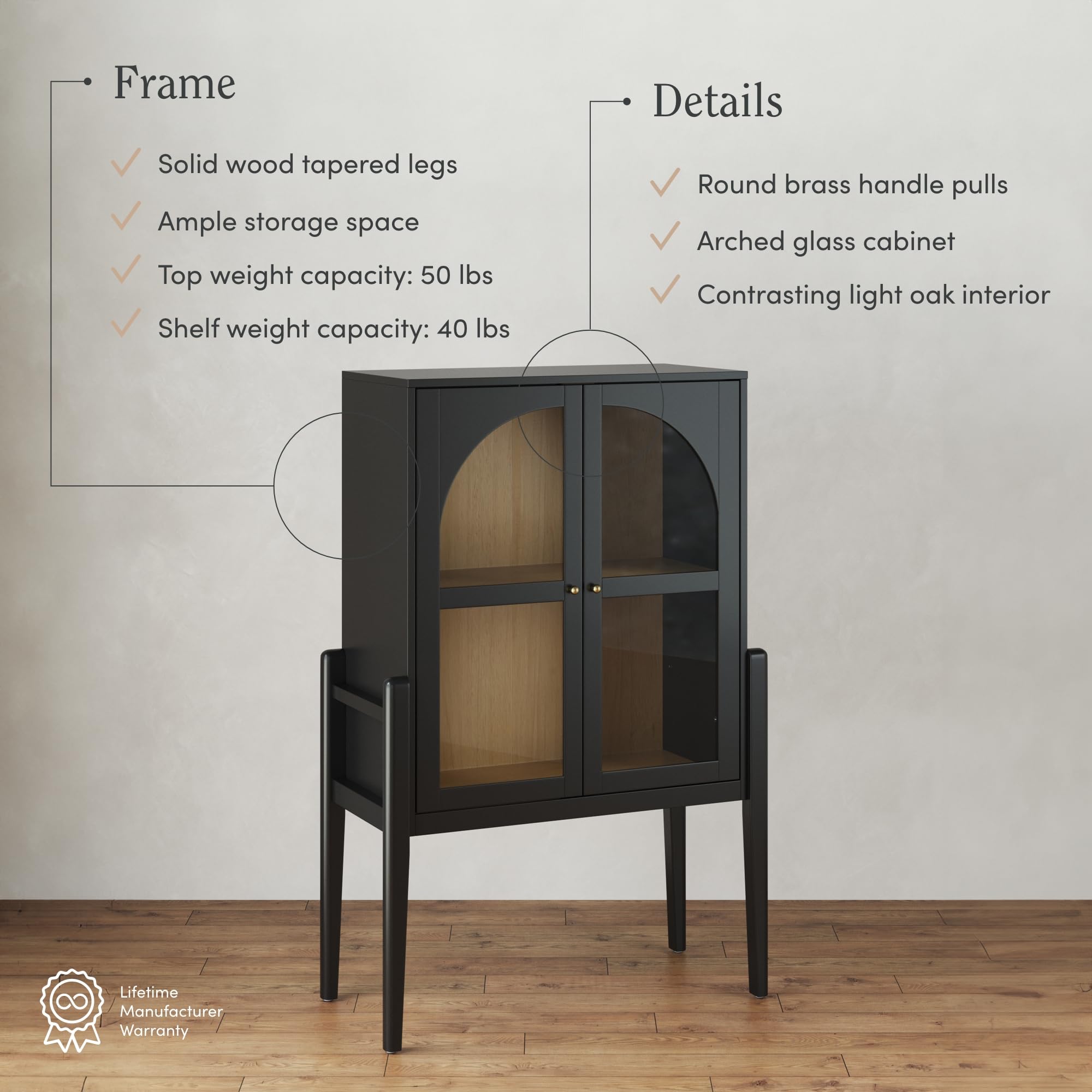 ミッドセンチュリー 木製大型キャビネット NATHAN 食器棚ラックチェスト