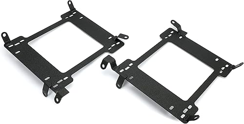 KUAFU Soportes de base de asiento compatibles con Subaru Impreza WRX STI 1993-2007 Reemplazo para SB019DR SB019PA Racing Adaptador de montaje de