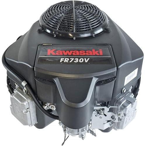 Kawasaki FR730V-S00 24 HP 726cc Vertical V-Twin Engine 1" x 3-5/32" Oil and Fuel Treatment