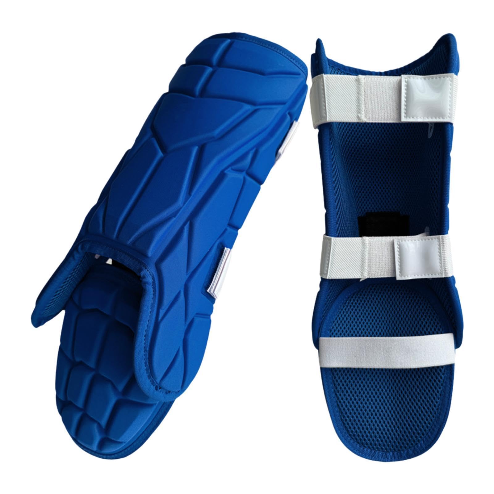 Protectores de piernas para bateador de béisbol, Protectores de pies para Adultos, Equipo cómodo multifunción, protección ergonómica y Ajustable para
