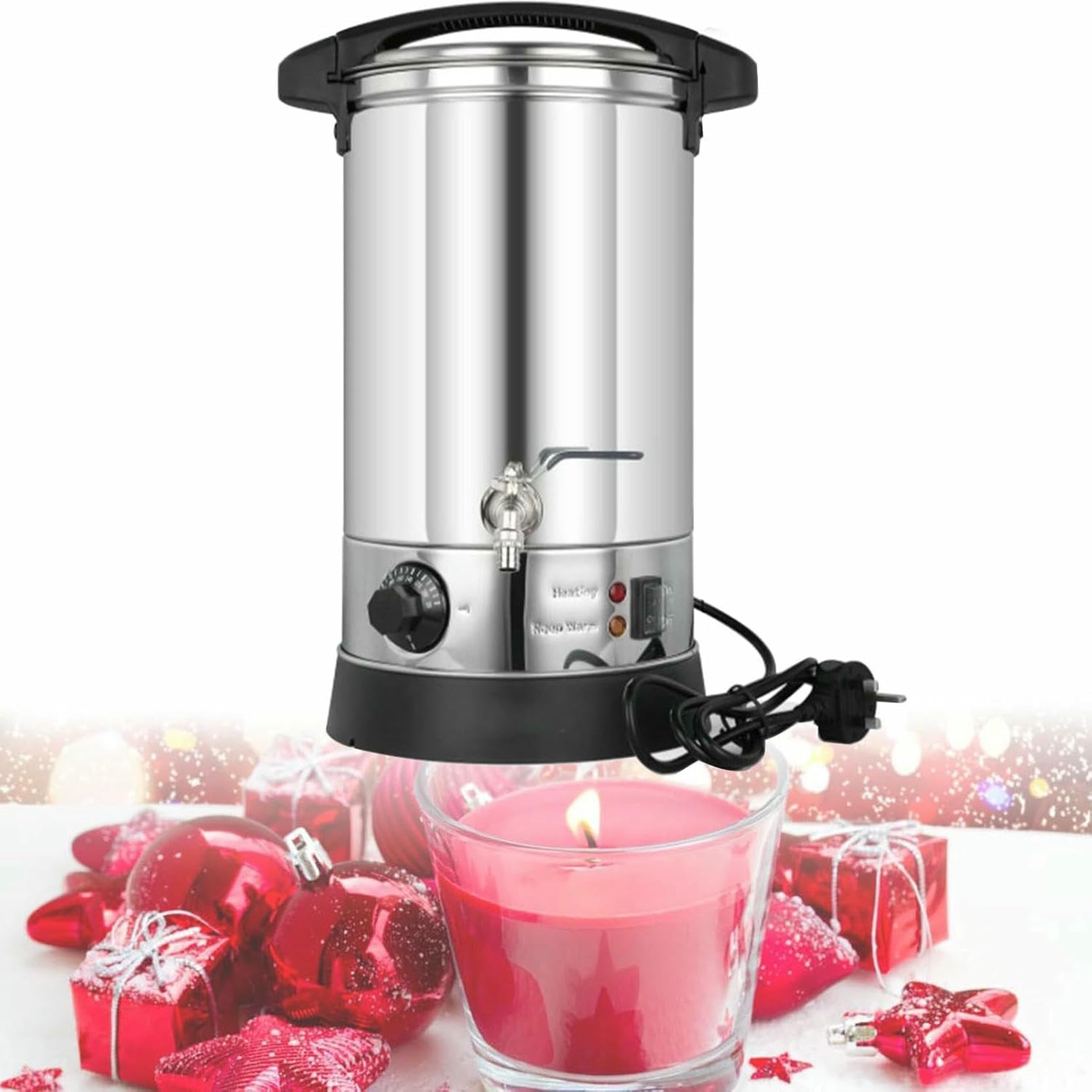 Fondeur de cire de 8L pour créer vos bougies artisanales à la maison