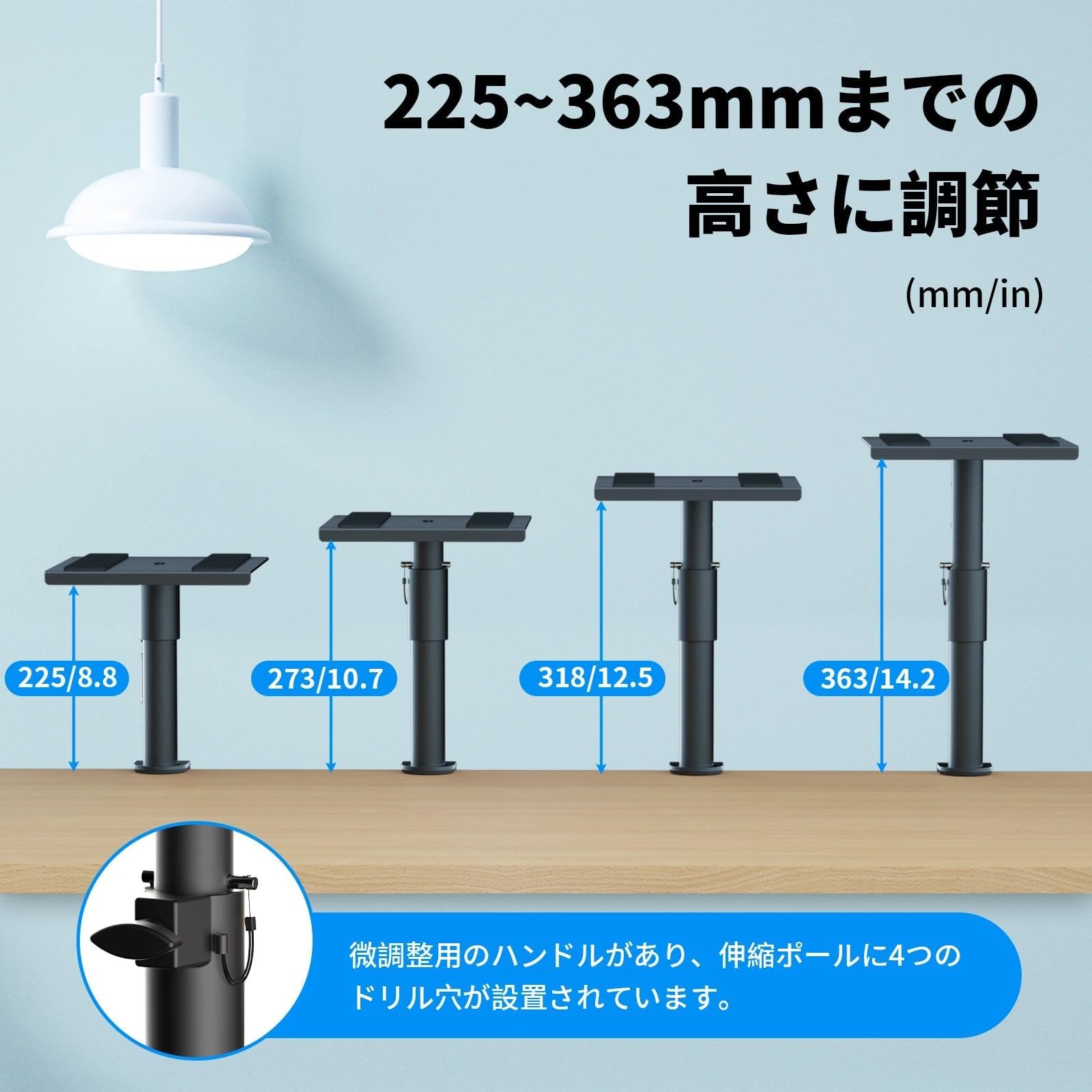 Amazon | suptek スピーカースタンド スピーカー台 スピーカーマウント
