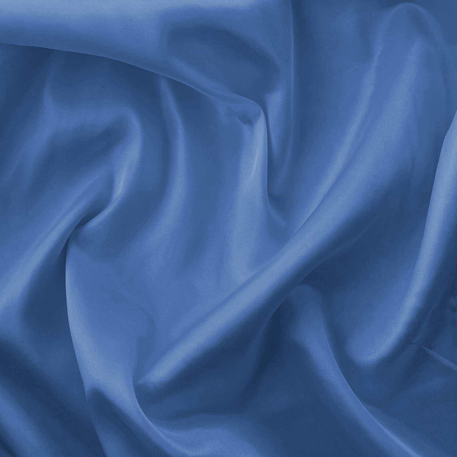 Discover Lifestyle & Fashion Fabrics Hyacinth Silky Satin Liquid Fabric Plain Luxury Dress Craft Decoration Drape Dancewear Material 60" – 150Cm Wide | Sold Per Metre (Hyacinth)