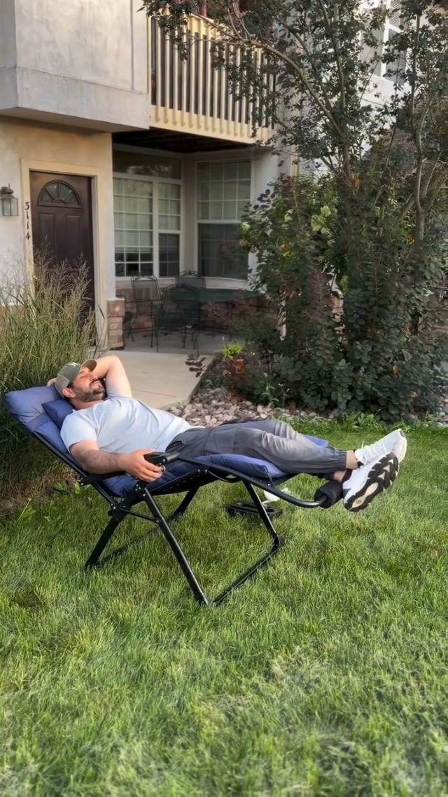 Amazon.com: UDPATIO Oversized Zero Gravity Chair Patio Reclining